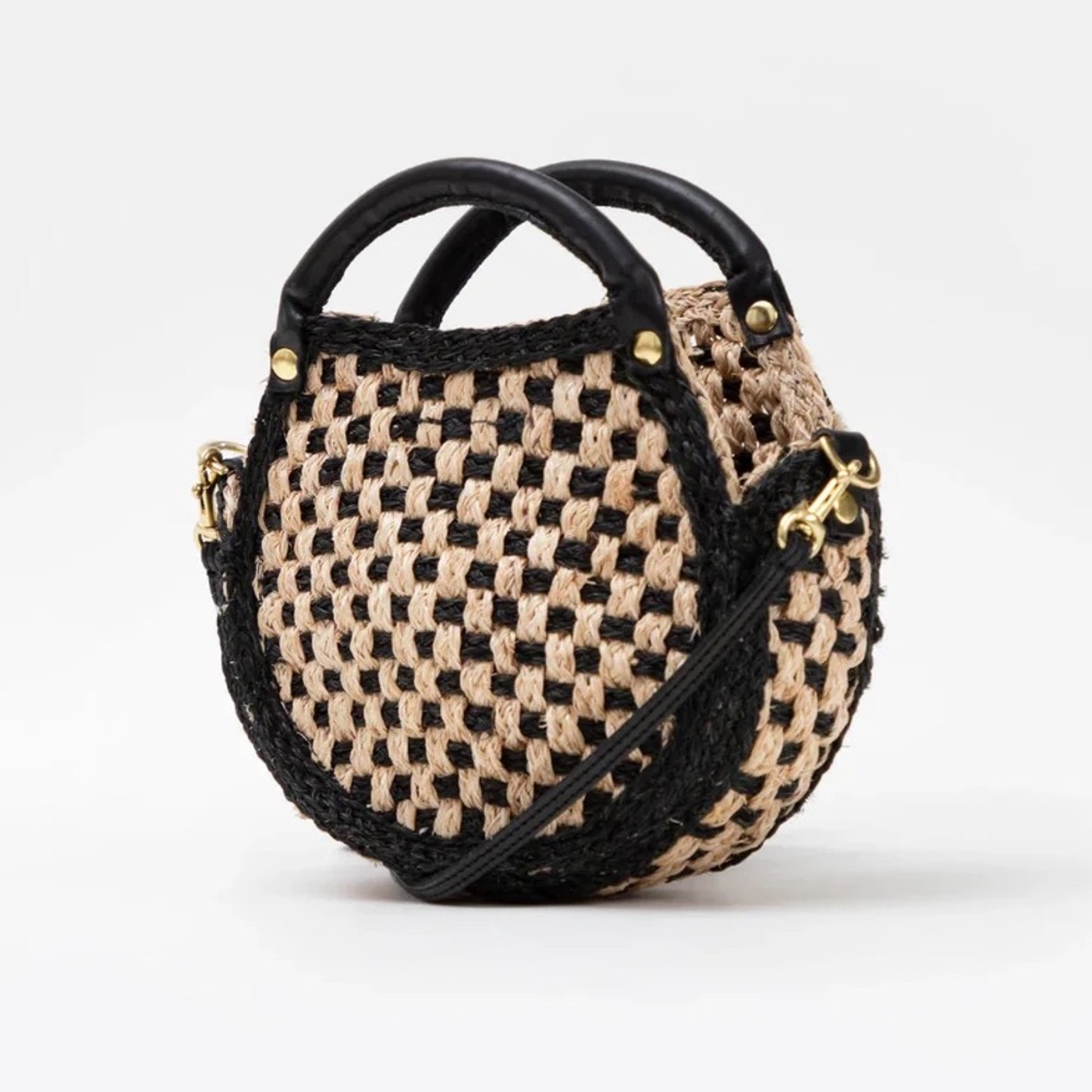 $215 Clare Vivier Le Bebe Woven Bag - Picture 2 of 5